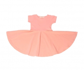 Vestido Corazn Espalda Blush Bloom Coral Rouge