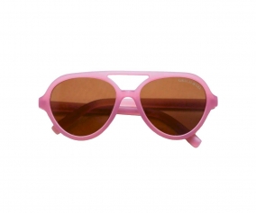 Occhiali da Sole Aviator Polarizzati Mauve Rose Baby (0-2)