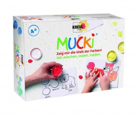 Kit Pintura Mucki Pintamos, Mezclamos y Estampamos