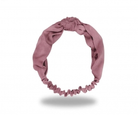 Diadema Nudo Mauve Rose