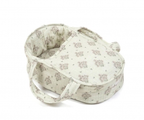 Nacelle et coussin pour poupes Soft Fleurs des Champs 