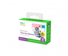Recharge de 3 rouleaux de papier adhsif thermique de 3 mtres 