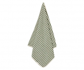 Telo Spiaggia Hansen Stripes Garden Green/Creme