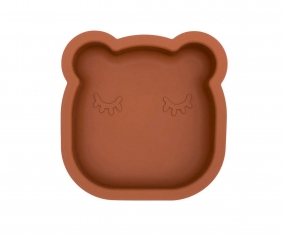 Moule  gteau en silicone brun chocolat en forme d'ours