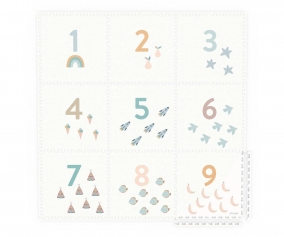 Tapete de jogo Puzzle Numbers 