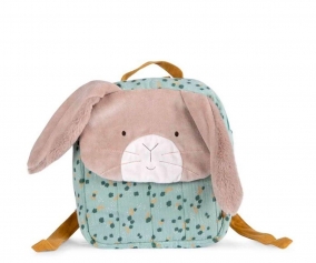 Mochila Conejo Verde Petits Lapins Personalizable