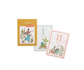 Tarjetas Mis Primeros 12 Meses Petits Lapins