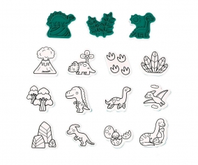 15 Sellos Dinosaurios