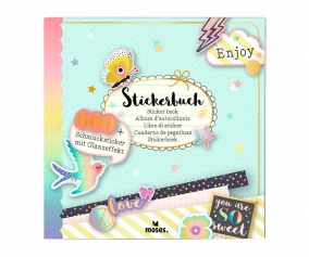 Livro de Adesivos Flowers & Friends