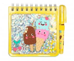 Bloc de Notas Brillante Be Happy Helados