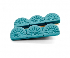 2 Clips de Pelo Tri Sun Sky Blue