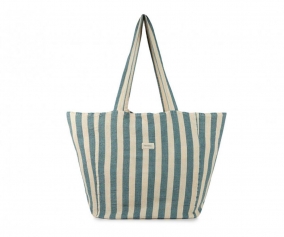 Bolsa de Playa Portofino Blue Stripes