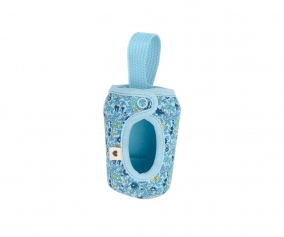 Bottle Cover Small BIBS Liberty Chamomile Lawn Baby Blue