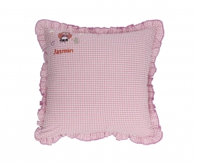 Cushion with Ruffles Vichy Fantastic Girl Personalized