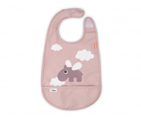 Babero Done by Deer Happy Clouds Pink