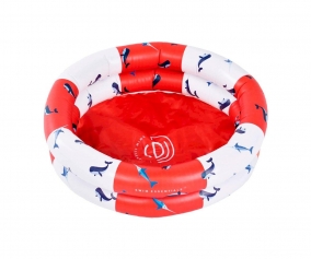Piscina Baby Whale Red/White