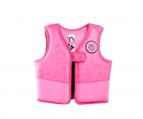 Chaleco de Flotacin Leopard Pink 4-6 aos