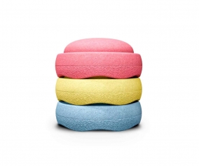Stapelstein Set Colores Primarios Pastel