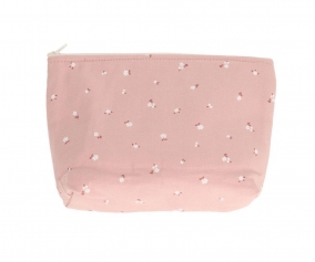 Trousse de toilette personnalisable pour enfant Petite Fleur Rose 