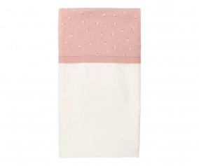 Couverture personnalisable Petite Fleur Rose 