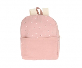 Sac  dos Petite Fleur Rose Personnalisable