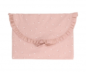 Sac pour tenue de rechange personnalisable Petite Fleur Rose 