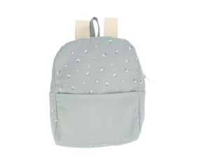 Sac  dos personnalisable Petite Fleur Vert 