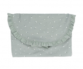 Sac de voyage personnalisable Petite Fleur Vert 