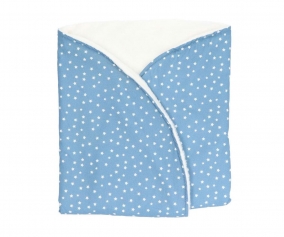 Couverture berceuse Mini Star Blue personnalisable 