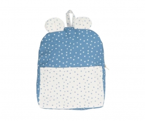 Mochila Mini Star Azul Personalizable