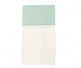 Couverture Mini Star verte personnalisable