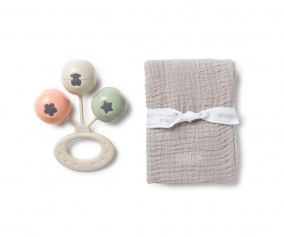 Coffret cadeau TOUS pour bb Swing Rattle and Muslin 