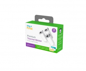 3 rouleaux Recharge d'tiquettes thermiques Insta Wi, 