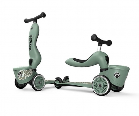 Patinete 2 en 1 Highway kick One Lifestyle Green