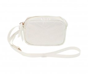 Bolso Infantil Glitter White Pearl