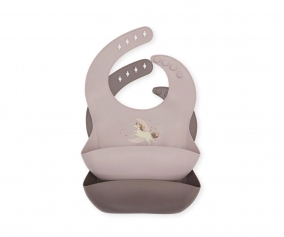 2 bavoirs en silicone Licorne 