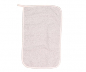 Serviette Crche Personnalisable Mauve