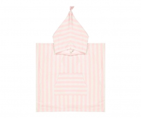Poncho de Bao Suzon Rosa Claro