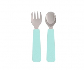 Set de 2 couverts Feedie Mint