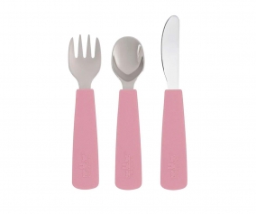 Set de 3 couverts Feedie Dusty Rose