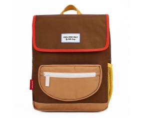 Sac  dos scolaire personnalisable Mini Cappuccino Flap