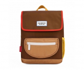 Mochila Preescolar Solapa Mini Cappuccino Personalizable