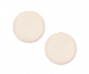 2 assiettes Tutete Ivory