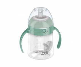 First Green Lovi Straw Cup