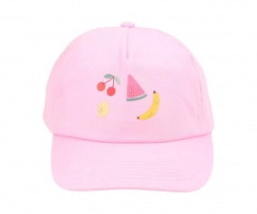 Gorra con Visera Junior Rosa Fruits Personalizada