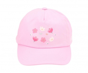 Gorra con Visera Junior Rosa Little Garden Personalizada