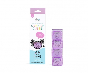 Cubos Iluminados Lumi Lila