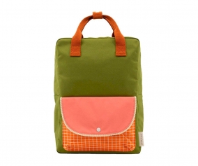 Grand sac  dos personnalisable Sticky Lemon Sprout Green