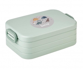 Bote  Lunch Bento Nordique Sage Personnalise Dinos World