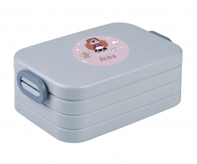 Bento Box Midi Nordic Light Blu Personalizzata Fantastic Girl